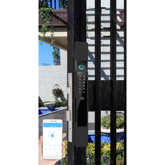 Khóa vân tay hoàn toàn tự động dành cho cửa nhôm xingfa UL-H6
