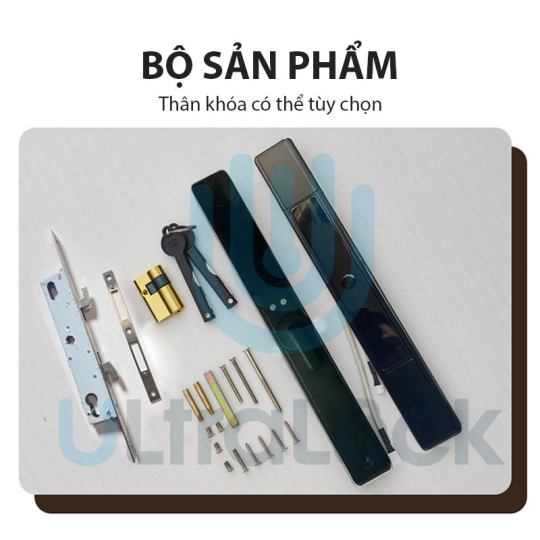 Khóa vân tay hoàn toàn tự động dành cho cửa nhôm xingfa UL-H6
