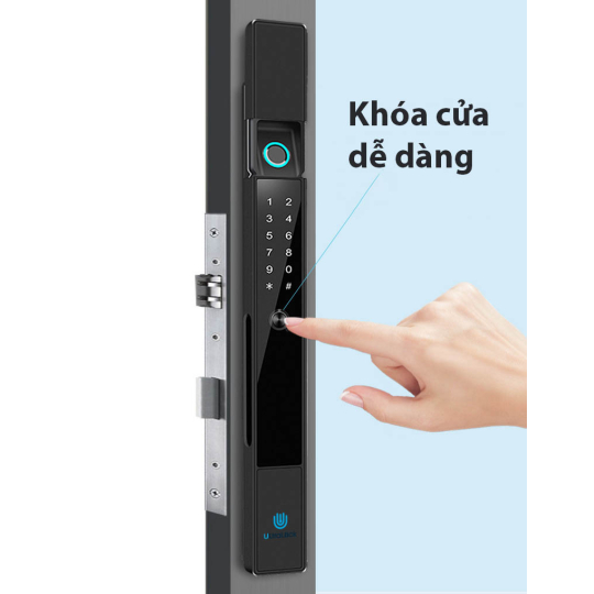 Khóa vân tay hoàn toàn tự động dành cho cửa nhôm xingfa UL-H6