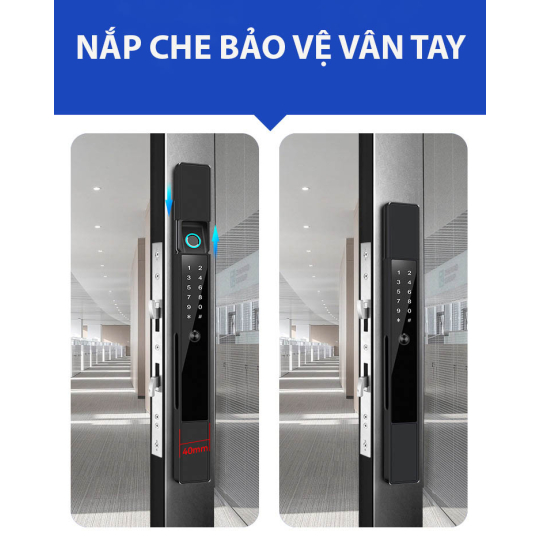 Khóa vân tay hoàn toàn tự động dành cho cửa nhôm xingfa UL-H6