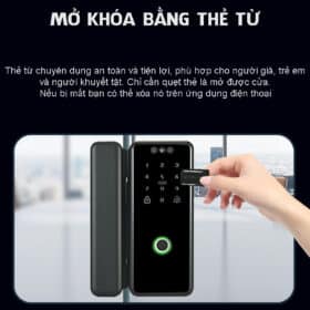 Ul F31 Khóa Vân Tay Thông Minh 4 Chức Năng, Khóa Chốt Tự động An Ninh Cho Gia đình