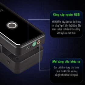 Ul F31 Khóa Vân Tay Thông Minh 4 Chức Năng, Khóa Chốt Tự động An Ninh Cho Gia đình
