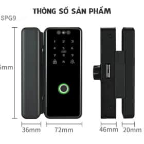Ul F31 Khóa Vân Tay Thông Minh 4 Chức Năng, Khóa Chốt Tự động An Ninh Cho Gia đình