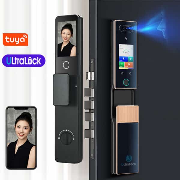 Ul 3dk9 Khóa Vân Tay Tự động Nhận Dạng Khuôn Mặt 3d, ứng Dụng Mở Khóa Từ Xa