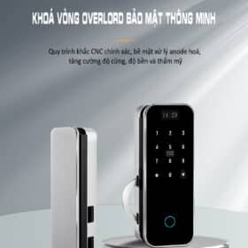 Khóa Vân Tay Dành Cho Cửa Kính Cường Lực Ul F10